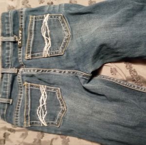 Girls Cowgirl Tuff Bootcut Jeans Size 13